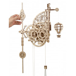 UGEARS AERO CLOCK WALL CLOCK (70154) mechanický model