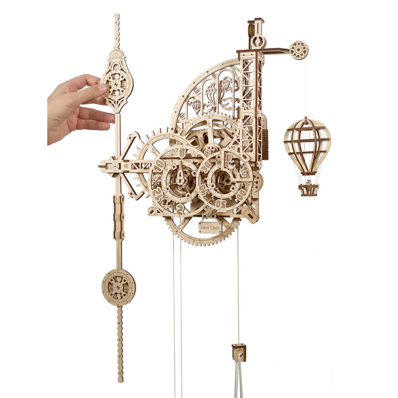 UGEARS AERO CLOCK WALL CLOCK (70154) mechanical model