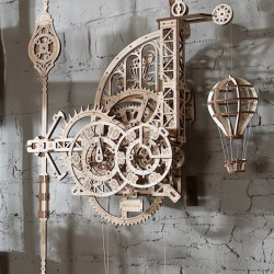 UGEARS AERO CLOCK WALL CLOCK (70154) mechanical model