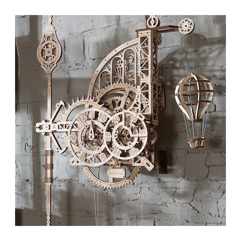 UGEARS AERO CLOCK WALL CLOCK (70154) mechanický model