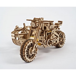 UGEARS SCRAMBLER UGR-10 WITH SIDE CARRIER (70137) mechanický model