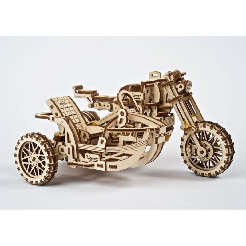 UGEARS SCRAMBLER UGR-10 WITH SIDE CARRIER (70137) mechanický model