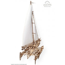UGEARS TRIMARAN Sailing YACHT (70059) mechanical model