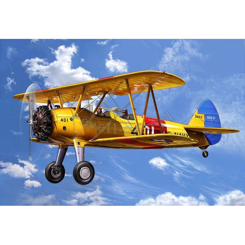 REVELL 1/72 STEARMAN KAYDET MODEL SET (64676)