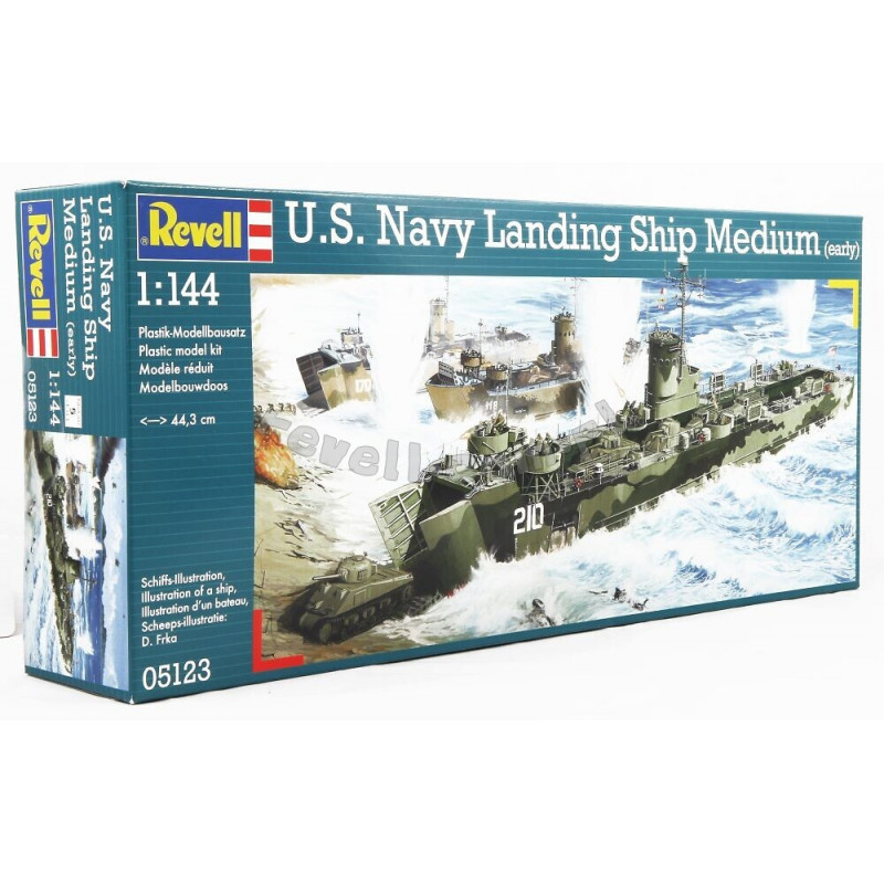 REVELL 1/144 U.S. NAVY LANDING SHIP  MEDIUM (05123)
