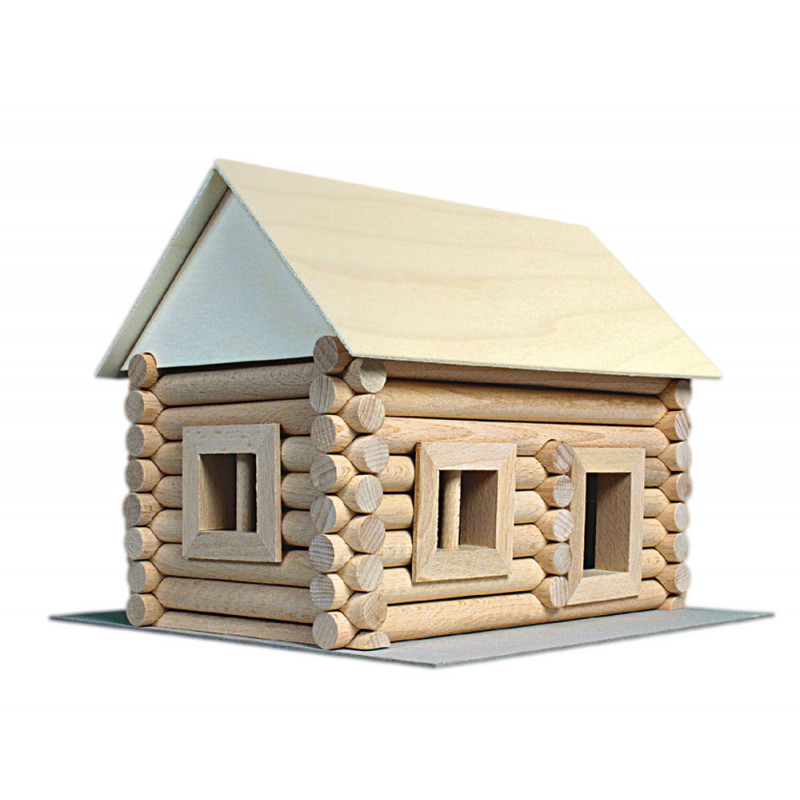 WALACHIA (35) Budowle z bali / KUFEREK   (72 elementy) - WYPRZEDAŻ ! mega cena !