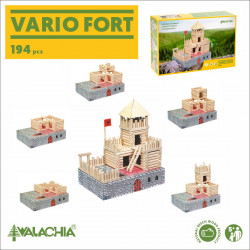 WALACHIA VARIO FORT (22) Log Buildings (194 pieces)