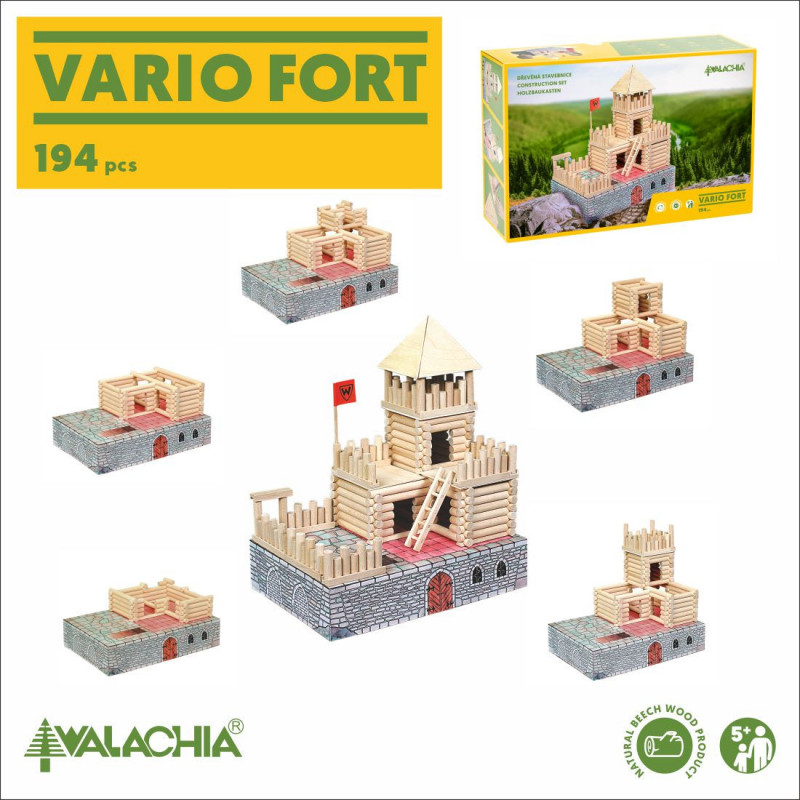 WALACHIA VARIO FORT (22) Srubové stavby (194 kusů)