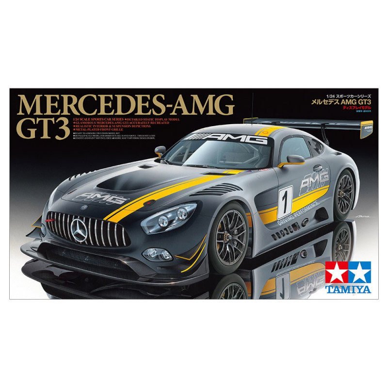 TAMIYA 1/24 AUTO MERCEDES AMG GT3 24345