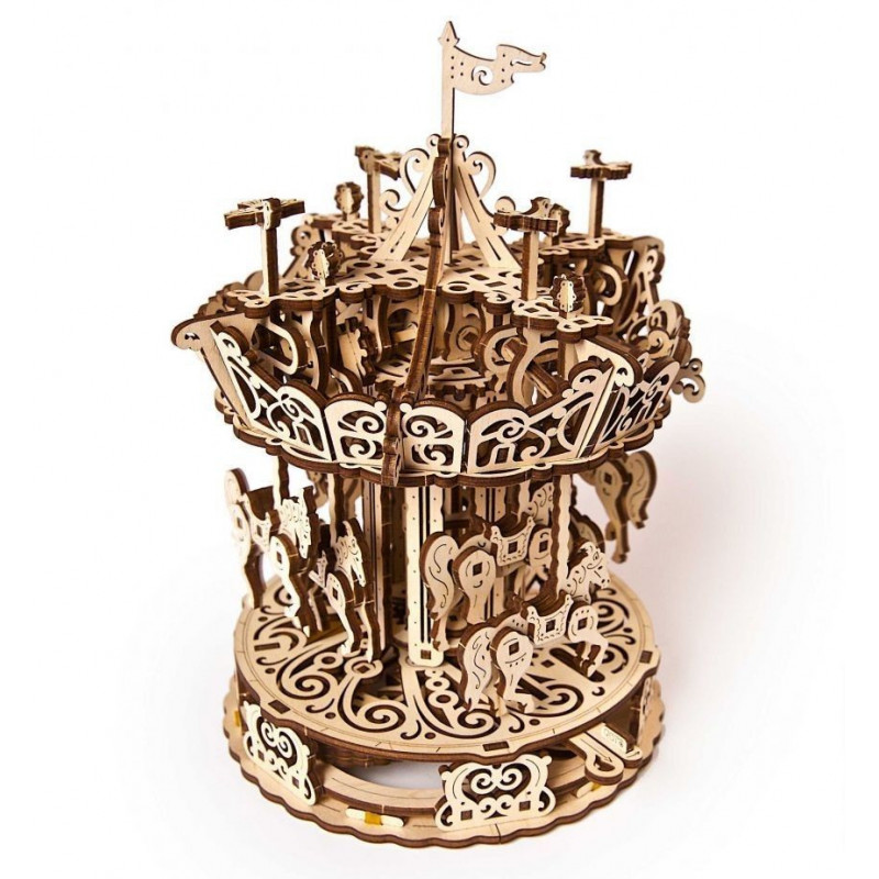 UGEARS KARUZELA (70129) model            mechaniczny - WYPRZEDAŻ ! mega cena !