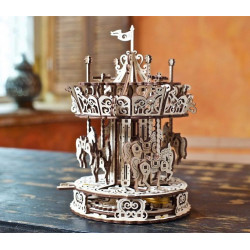 UGEARS KARUZELA (70129) model            mechaniczny - WYPRZEDAŻ ! mega cena !