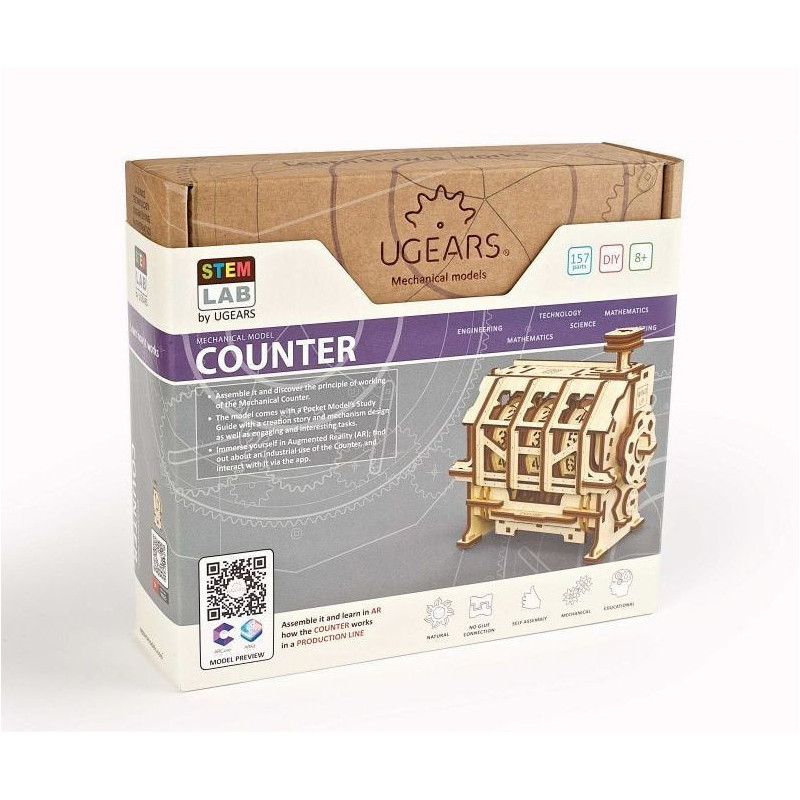 UGEARS COUNTER (70130) STEM LAB mechanical model