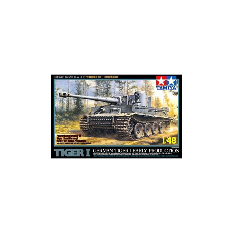 TAMIYA 1/48 TIGER I RANÁ VÝROBA 32504