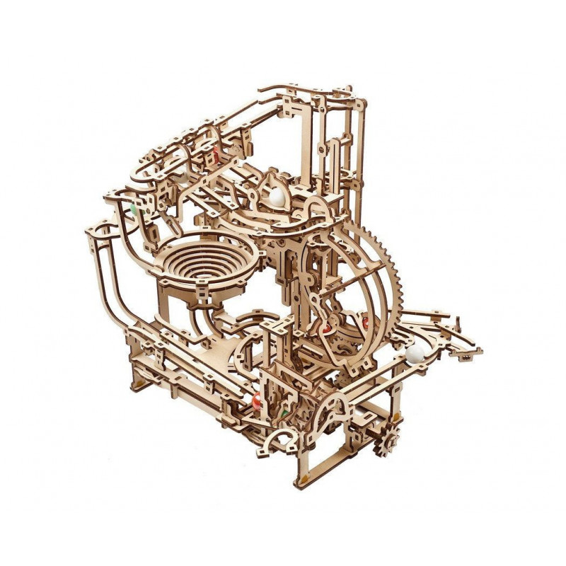 UGEARS MARBLE RUN (70157) STAGE TRAILER mechanical model