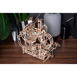 UGEARS MARBLE RUN (70157) STAGE TRAILER mechanical model