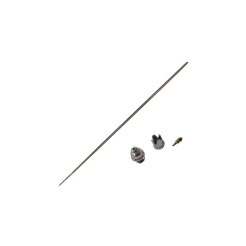 MG DYSZA Z IGLICĄ + DYSZA 0,2 mm DO AEROGRAFU TG-130