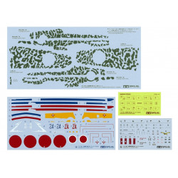 TAMIYA 1/48 KAWASAKI Ki-61Id HIEN (TONY) STŘÍBRNÉ BARVY S OBTISKY (25424)