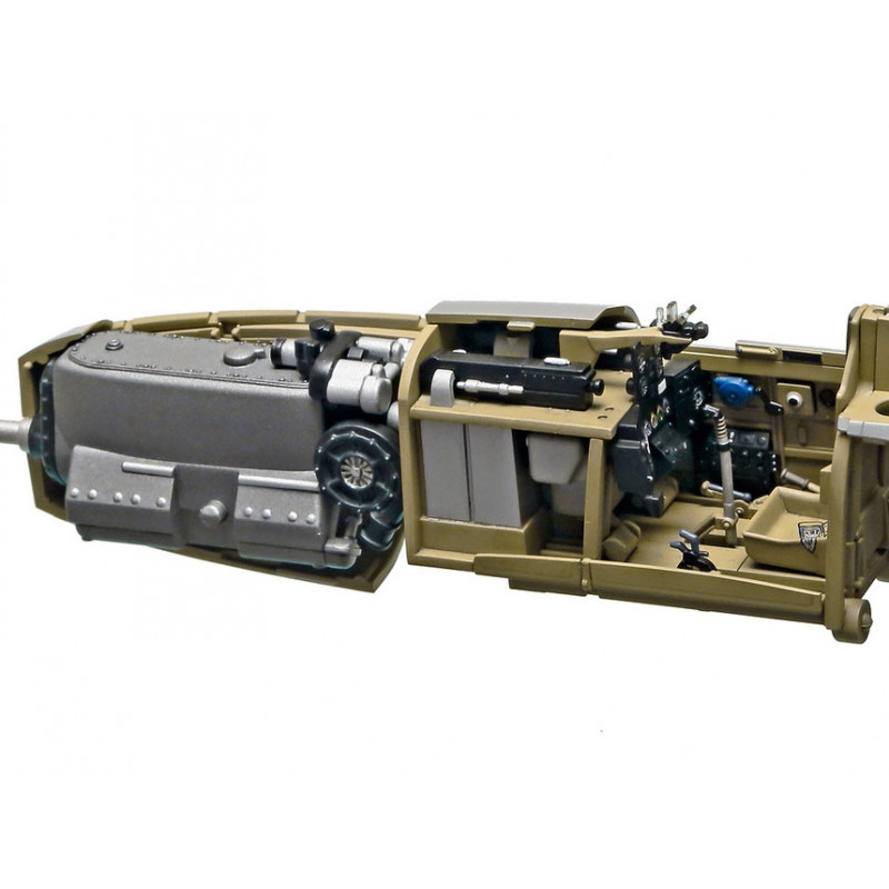 TAMIYA 1/48 KAWASAKI Ki-61Id HIEN (TONY) STŘÍBRNÉ BARVY S OBTISKY (25424)