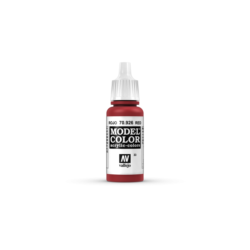 VALLEJO 033 MODEL COLOR RED 17 ml        (70926)