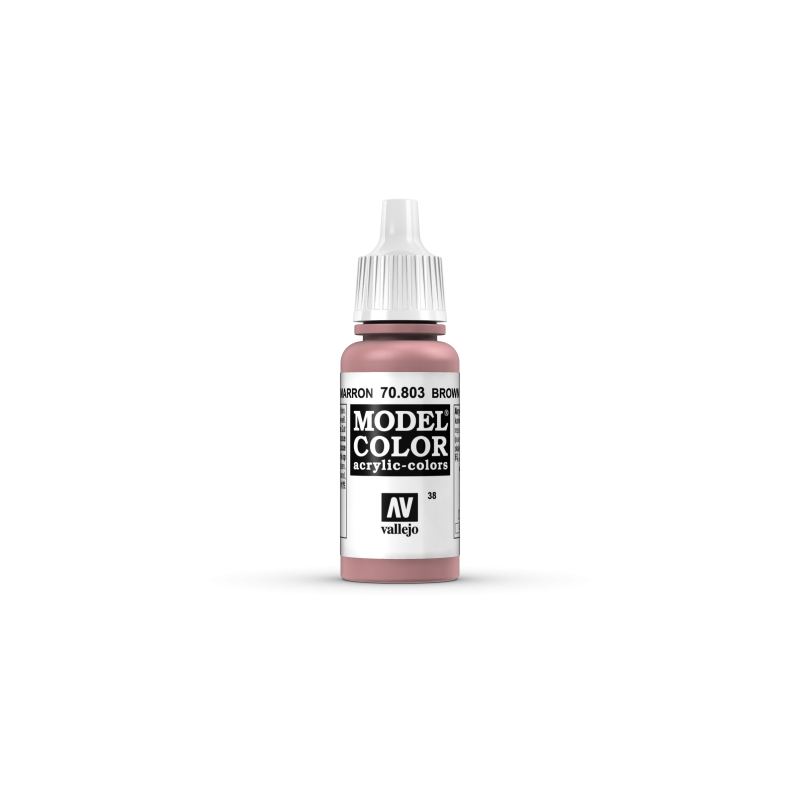 VALLEJO 038 MODEL COLOR BROWN ROSE 17 ml (70803)