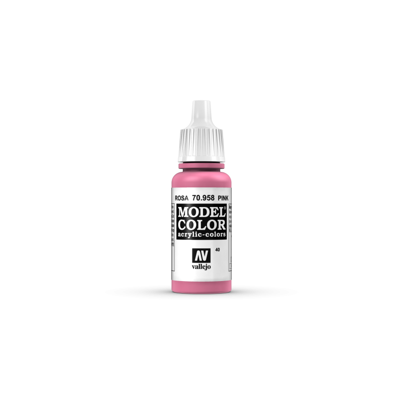 VALLEJO 040 MODEL COLOR PINK 17 ml       (70958)