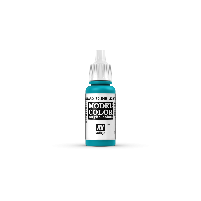 VALLEJO 068 MODEL COLOR LIGHT TURQUOISE  17 ml (70840)