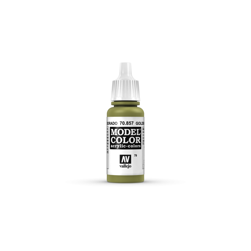 VALLEJO 079 MODEL COLOR GOLDEN OLIVE 17  ml (70857)