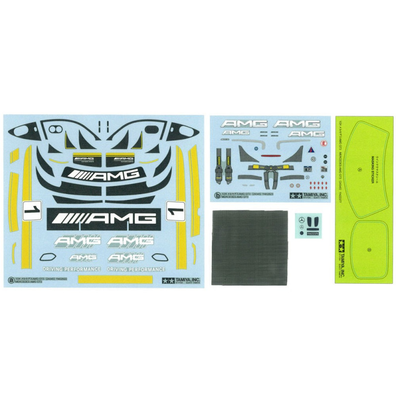 TAMIYA 1/24 CAR MERCEDES AMG GT3 24345