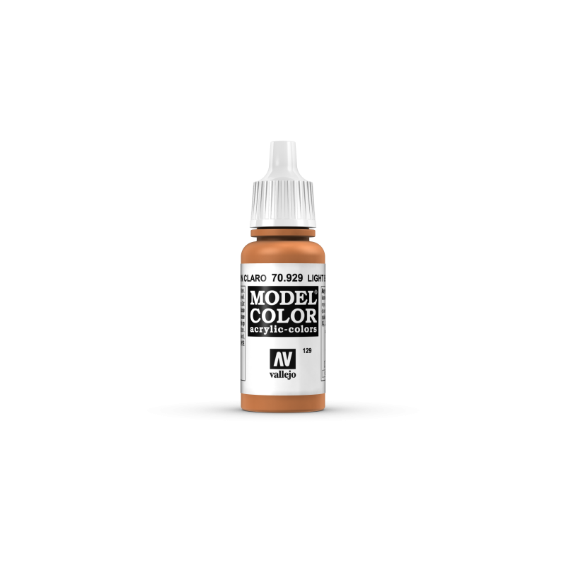 VALLEJO 129 MODEL COLOR LIGHT BROWN 17   ml (70929)
