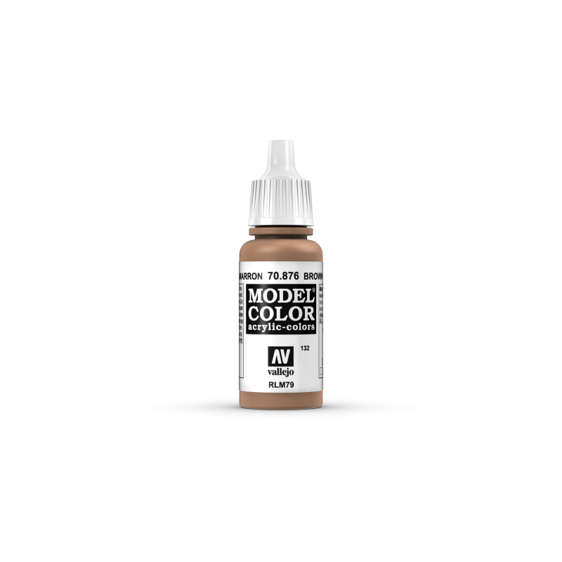 VALLEJO 132 MODEL COLOR BROWN SAND 17 ml (70876)