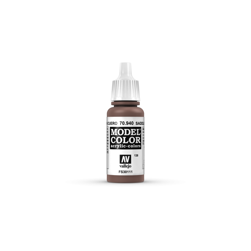 VALLEJO 138 MODEL COLOR SADDLE BROWN 17  ml (70940)