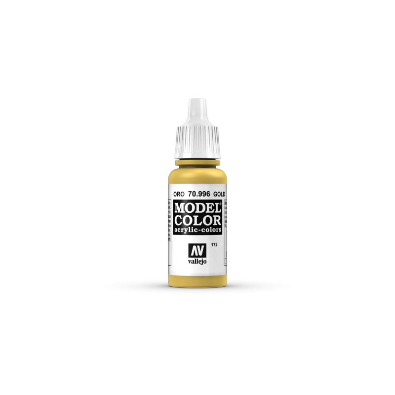 VALLEJO 172 MODEL COLOR GOLD 17 ml       (70996)