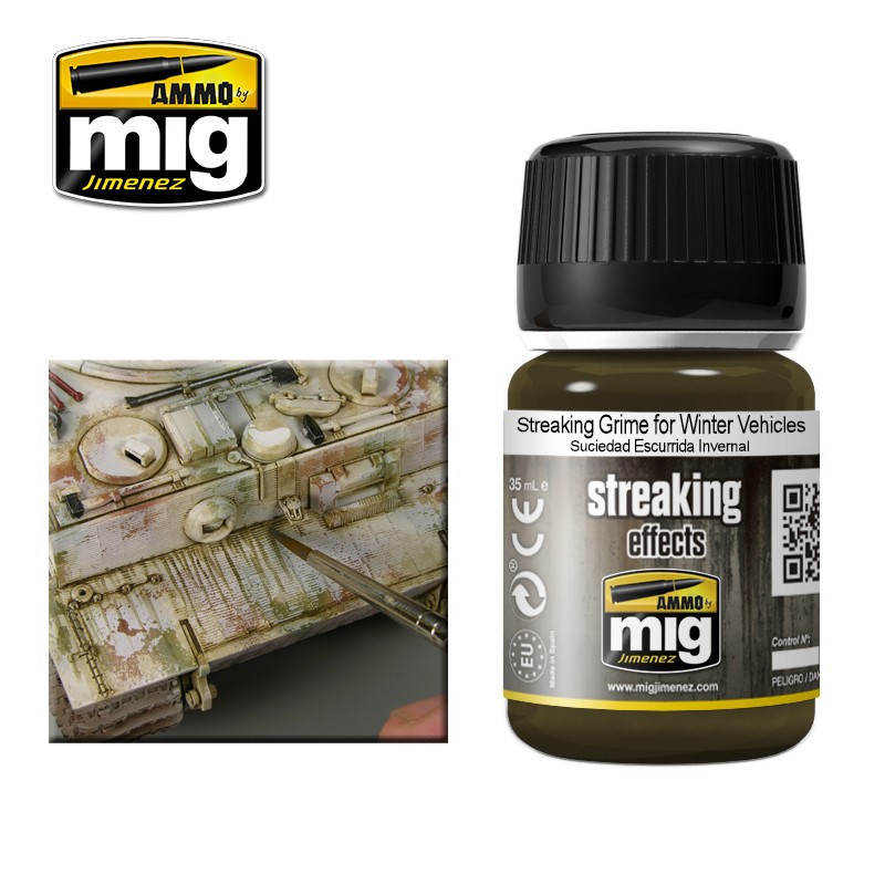 AMMO MIG 1205 STREAKING GRIME FOR WINTER VEHICLES 35 ML