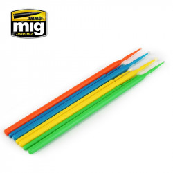 AMMO MIG 8570 SNIPPERBRUSH SET 7 SIZES