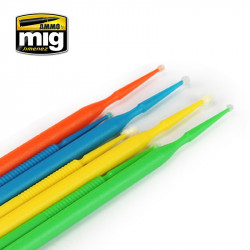 AMMO MIG 8570 SNIPPERBRUSH SET 7 SIZES
