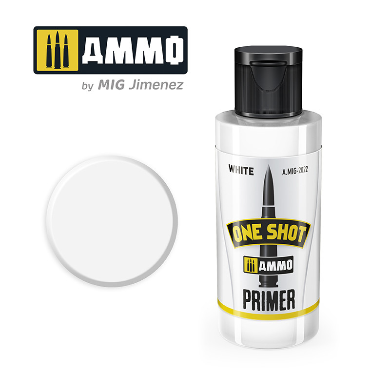 AMMO MIG 2022 ONE SHOT PRIMER WHITE 60ml