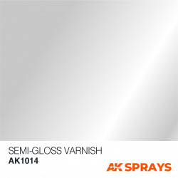 AK 1014 SEMI-GLOSS VARNISH SPRAY 400ml