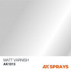 AK 1013 MATT VARNISH SPRAY 400ml