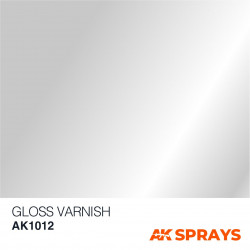 AK 1012 GLOSS VARNISH SPRAY 400ml