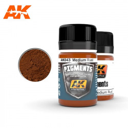 AK  043 MEDIUM RUST PIGMENT...