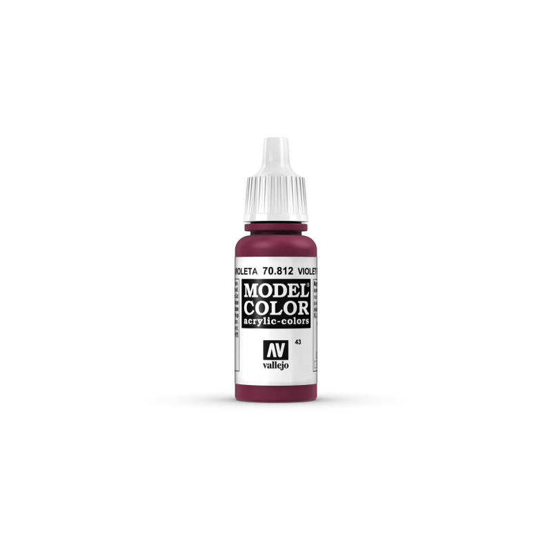 VALLEJO 043 MODEL COLOR VIOLET RED 17 ml (70812)