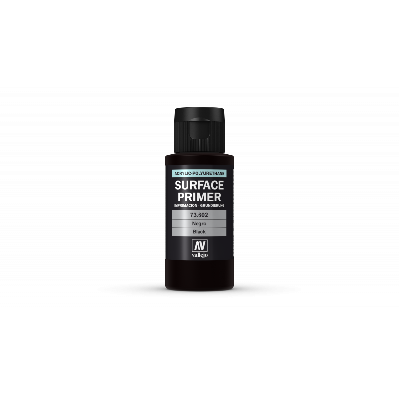 VALLEJO 73602 SURFACE PRIMER BLACK 60 ml