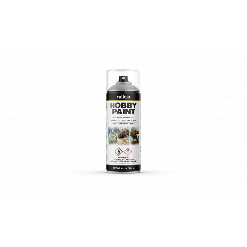 VALLEJO 28011 POVRCHOVÝ PRIMER SPRAY GREY 400ml