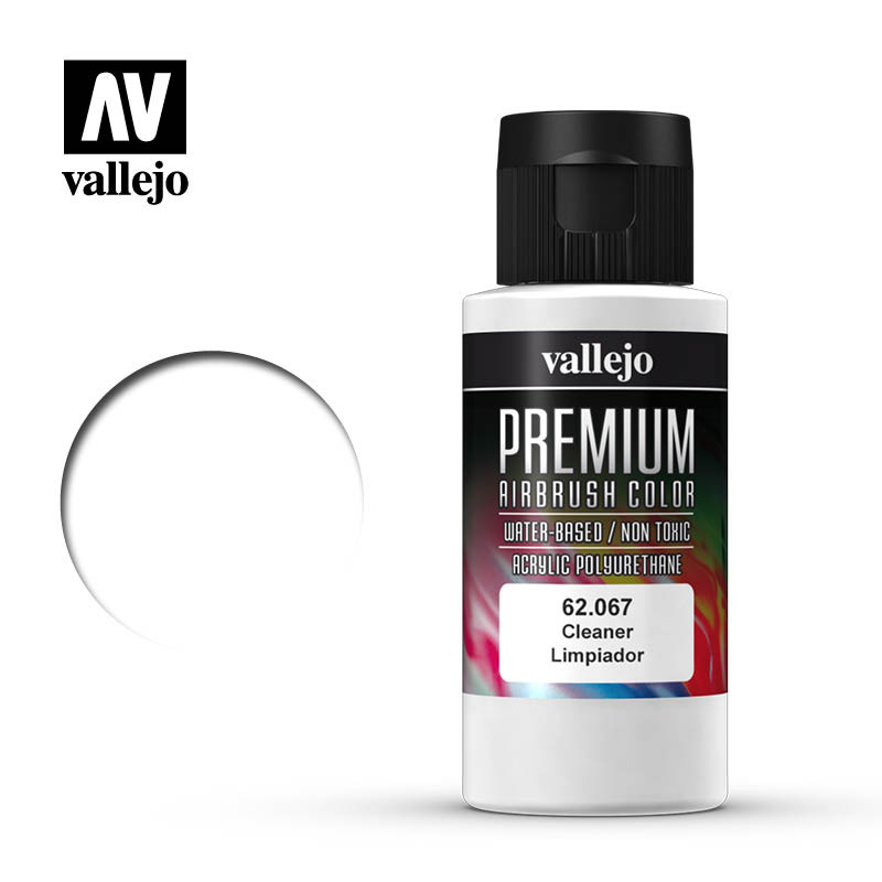 VALLEJO 62067 PREMIUM AIRBRUSH COLOR     CLEANER 60 ml