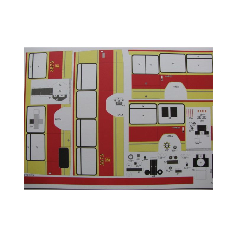 MODELIK AUTOBUS JELCZ-BERLIET PR-100 (12/07)