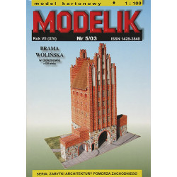 MODEL BUDOVY WOLINSKÉ BRÁNY...