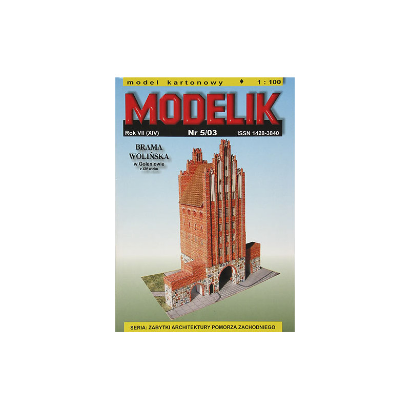 MODELIK WOLIN GATE BUILDING IN GOLENIOW (5/03)
