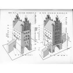 MODELIK BUDYNEK BRAMA WOLIŃSKA W GOLENIOWIE (5/03)