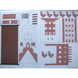 MODELIK BUDYNEK BRAMA WOLIŃSKA W GOLENIOWIE (5/03)