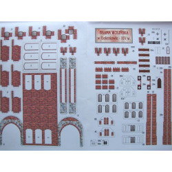 MODELIK BUDYNEK BRAMA WOLIŃSKA W GOLENIOWIE (5/03)